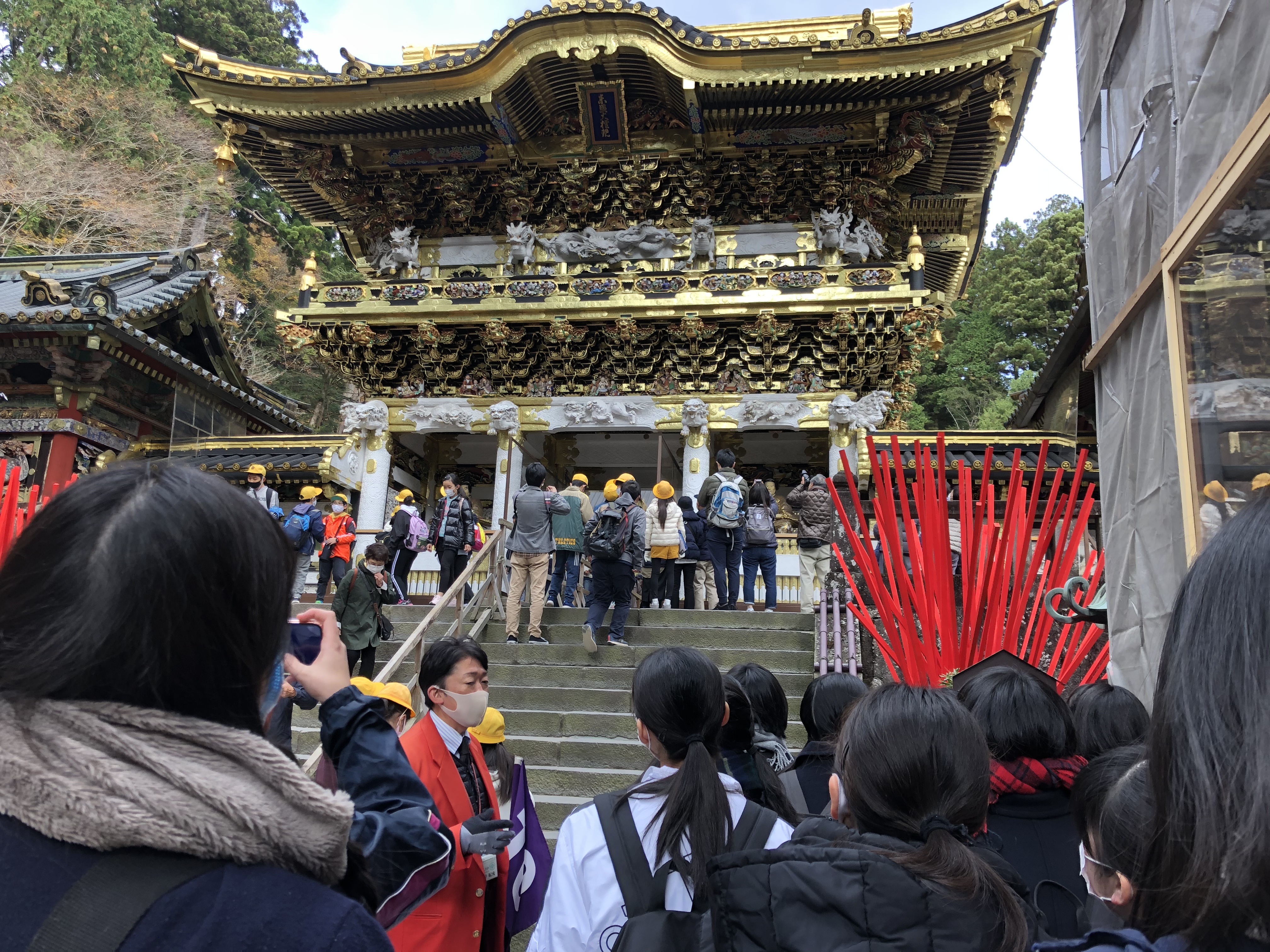 栃木修学旅行 日光東照宮 聖徳大学附属取手聖徳女子中学校 高等学校